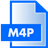 M4P File Extension Icon 48x48 png